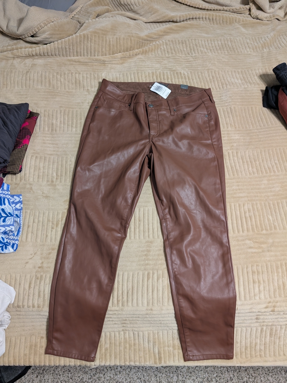 Torrid Brown Skinny High Rise Pants